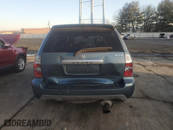 2005 Acura MDX Touring with VIN 2HNYD18935H501137, listed as a Copart auction lot 43550095 with 272,602 mi miles and Salvage Title. Bid and sale history available at carsss.com. Image 6.