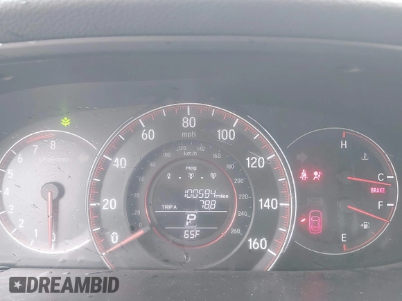 2016 Honda Accord Sport with VIN 1HGCR2F50GA104771, listed as a IAAI auction lot 42573783 with 100,594 mi miles and . Bid and sale history available at DreamBid. Image 15.