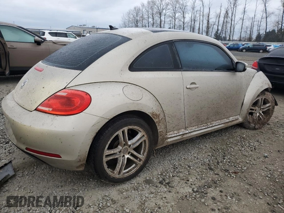 2013 Volkswagen Beetle 2.5L w/Sun with VIN 3VWJP7AT2DM673129, listed as a Copart auction lot 43284955 with 145,864 mi miles and Salvage title. Bid and sale history available at DreamBid. Image 3.
