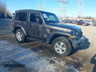 2020 Jeep Wrangler Sport S с VIN 1C4GJXAN8LW207543, выставлен на аукционе IAAI как лот 41630531 с пробегом 22 621 миль миль и . История ставок и продаж доступна на DreamBid. Изображение 1.