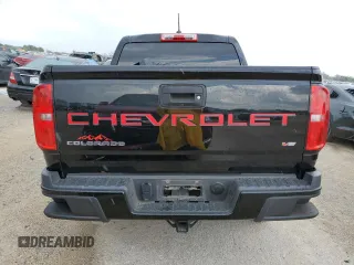 2021 Chevrolet Colorado 2WD Work Truck with VIN 1GCGSBEN1M1146030, listed as a Copart auction lot 64027614 with 65,223 mi miles and Salvage title. Bid and sale history available at DreamBid. Image 6.