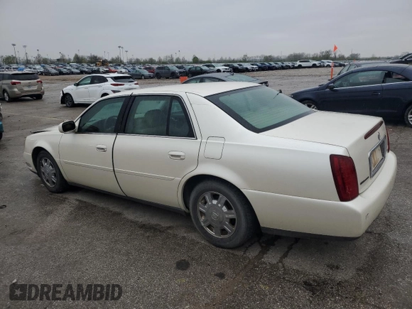 2003 Cadillac DeVille with VIN 1G6KD54Y23U291126, listed as a Copart auction lot 51825245 with 0 mi miles and Salvage Title. Bid and sale history available at carsss.com. Image 2.