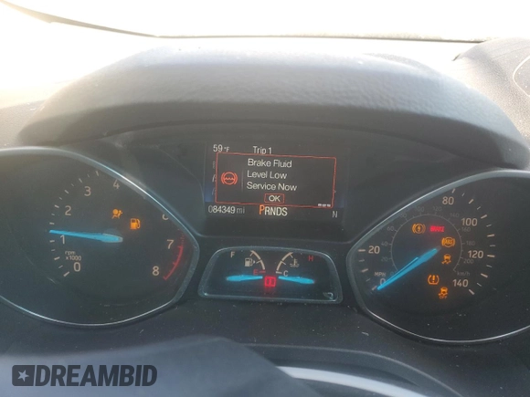 2019 Ford Escape SEL with VIN 1FMCU9HD6KUC44000, listed as a Copart auction lot 48676715 with 84,349 mi miles and Non Repairable. Bid and sale history available at DreamBid. Image 9.