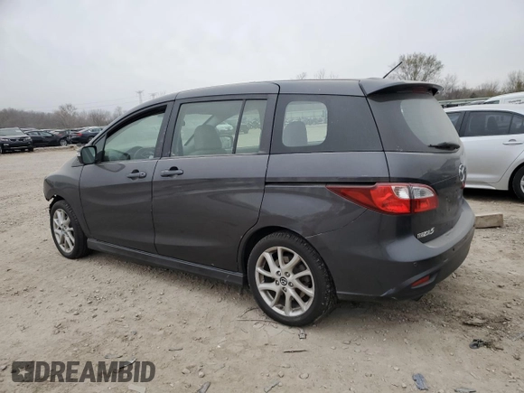 2013 Mazda 5 Touring with VIN JM1CW2CL8D0162400, listed as a Copart auction lot 82558624 with Not provided miles and Salvage title. Bid and sale history available at DreamBid. Image 2.