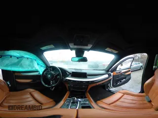 2016 BMW X6 M with VIN 5YMKW8C50G0R43150, listed as a IAAI auction lot 41463258 with 81,202 mi miles. Bid and sale history available at carsss.com. Image 19.