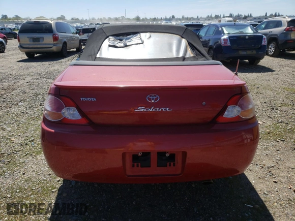 2002 Toyota Solara SE with VIN 2T1FF28P12C588618, listed as a Copart auction lot 50567725 with 178,428 mi miles and Non Repairable. Bid and sale history available at DreamBid. Image 6.
