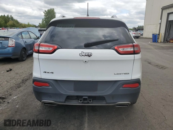 2015 Jeep Cherokee Limited with VIN 1C4PJMDS3FW556453, listed as a Copart auction lot 54539175 with 105,156 mi miles and Clean Title. Bid and sale history available at carsss.com. Image 6.