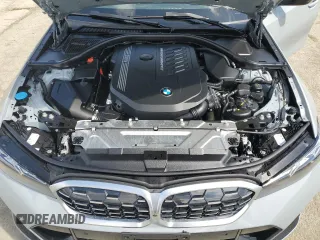 2024 BMW 3 Series M340i with VIN 3MW49FS03R8E17281, listed as a Copart auction lot 51256225 with 18,241 mi miles and Salvage Title. Bid and sale history available at carsss.com. Image 11.