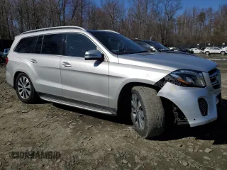 2019 Mercedes-Benz GLS 450 with VIN 4JGDF6EE8KB233053, listed as a Copart auction lot 49957755 with 68,676 mi miles and Salvage title. Bid and sale history available at DreamBid. Image 4.