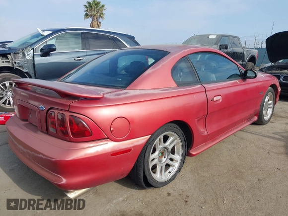 1996 Ford Mustang GT with VIN 1FALP42X2TF163881, listed as a IAAI auction lot 42342549 with 92,660 mi miles and . Bid and sale history available at DreamBid. Image 4.