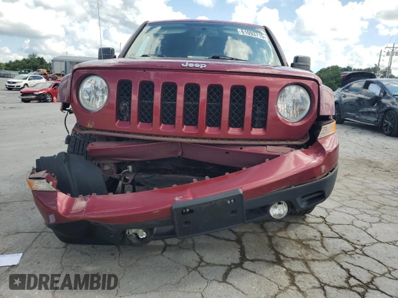 2016 Jeep Patriot Latitude with VIN 1C4NJPFA1GD810655, listed as a Copart auction lot 61093715 with 172,936 mi miles and Salvage title. Bid and sale history available at DreamBid. Image 5.