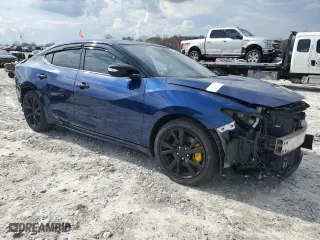 2018 Nissan Maxima SL with VIN 1N4AA6AP9JC410205, listed as a Copart auction lot 49117985 with 0 mi miles and Salvage Title. Bid and sale history available at carsss.com. Image 4.