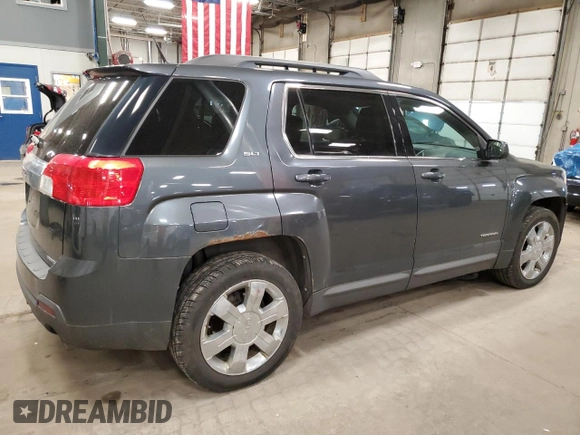 2011 GMC Terrain SLT-1 with VIN 2CTFLVE57B6315122, listed as a Copart auction lot 52800115 with 134,620 mi miles and Clean title. Bid and sale history available at DreamBid. Image 3.