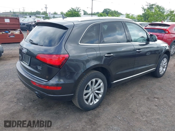 2015 Audi Q5 Premium Plus with VIN WA1LFAFP0FA139130, listed as a IAAI auction lot 42679825 with 76,853 mi miles and . Bid and sale history available at DreamBid. Image 4.