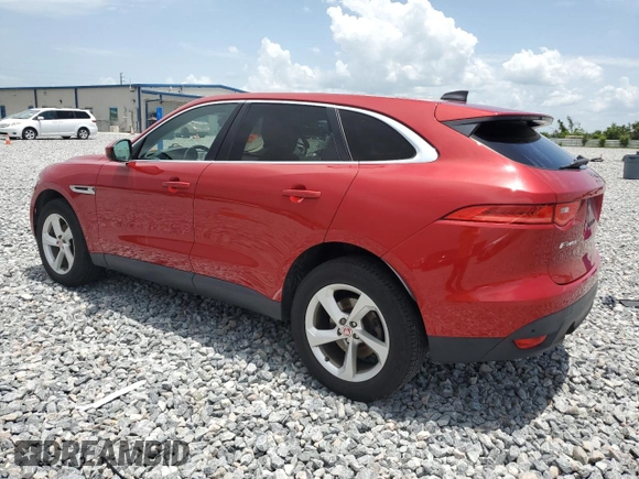2020 Jaguar F-Pace 25t Premium with VIN SADCJ2FX6LA654904, listed as a Copart auction lot 62610455 with 82,721 mi miles and Salvage title. Bid and sale history available at DreamBid. Image 2.