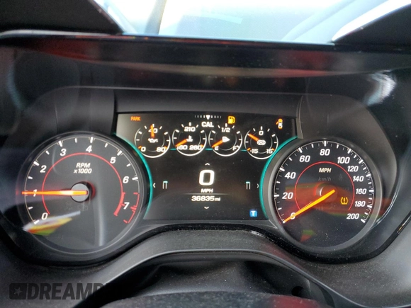 2018 Chevrolet Camaro ZL1 with VIN 1G1FJ1R63J0180928, listed as a Copart auction lot 44573285 with 36,835 mi miles and Salvage Title. Bid and sale history available at DreamBid. Image 9.