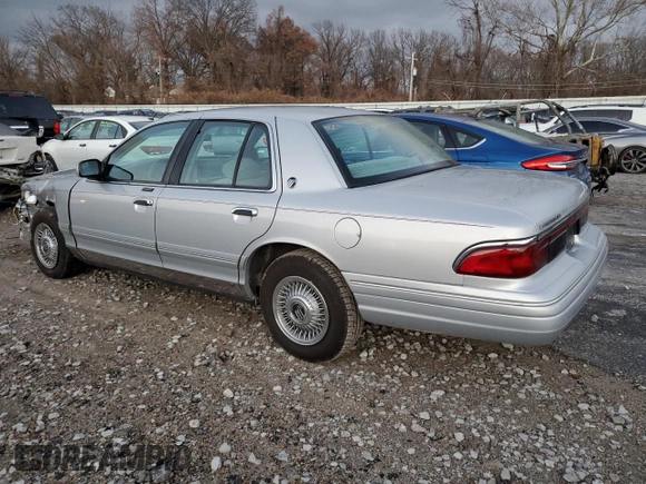 1996 Mercury Grand Marquis GS with VIN 2MELM74W8TX653415, listed as a Copart auction lot 85582734 with 187,282 mi miles and Salvage Title. Bid and sale history available at DreamBid. Image 2.