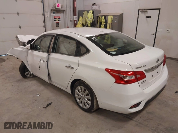 2017 Nissan Sentra SV with VIN 3N1AB7AP3HY357809, listed as a IAAI auction lot 41868646 with Not Provided miles and . Bid and sale history available at DreamBid. Image 3.