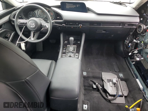 2024 Mazda 3 S Preferred with VIN 3MZBPACM7RM424663, listed as a Copart auction lot 52496455 with 2,198 mi miles and Salvage Title. Bid and sale history available at DreamBid. Image 8.