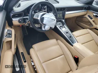 2015 Porsche 911 Carrera with VIN WP0AA2A93FS106725, listed as a Copart auction lot 45405395 with 46,396 mi miles and Salvage Title. Bid and sale history available at carsss.com. Image 8.