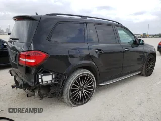 2018 Mercedes-Benz GLS with VIN 4JGDF7FE2JB024457, listed as a Copart auction lot 42387763 with 81,239 mi miles. Bid and sale history available at carsss.com. Image 3.