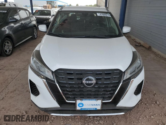 2024 Nissan Kicks SV with VIN 3N1CP5CVXRL483397, listed as a Copart auction lot 47669215 with 8,144 mi miles and Salvage Title. Bid and sale history available at carsss.com. Image 5.