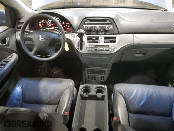 2005 Honda Odyssey EX-L with VIN 5FNRL38725B097759, listed as a Copart auction lot 49485295 with 199,008 mi miles and Salvage title. Bid and sale history available at DreamBid. Image 8.