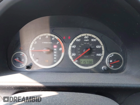 2003 Honda CR-V EX with VIN SHSRD788X3U108817, listed as a IAAI auction lot 42409926 with 215,736 mi miles and . Bid and sale history available at DreamBid. Image 7.