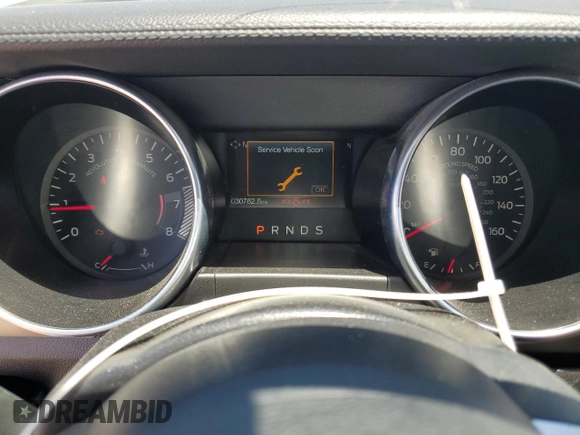 2023 Ford Mustang EcoBoost with VIN 1FA6P8THXP5110014, listed as a Copart auction lot 58758745 with 30,782 mi miles and Salvage title. Bid and sale history available at DreamBid. Image 9.