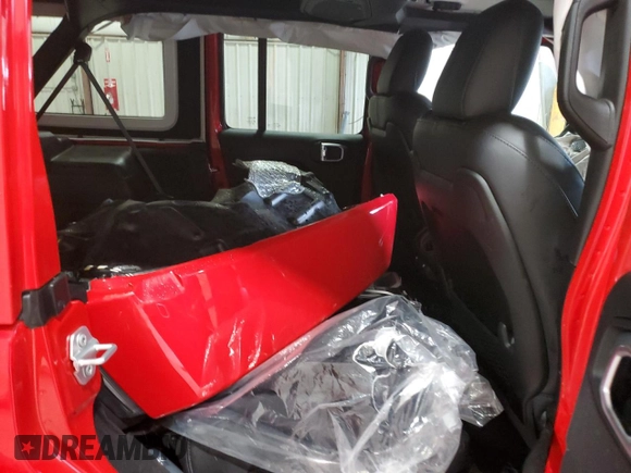 2024 Jeep Wrangler Sahara z VIN 1C4PJXEG8RW246069, wystawiony jako Copart lot #84146804 z przebiegiem 6 419 mil mil oraz Szkoda całkowita • Salvage title. Historia ofert i sprzedaży dostępna na DreamBid. Obrazek 11.