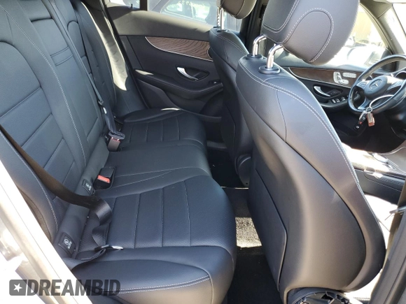 2019 Mercedes-Benz GLC with VIN WDC0G4KB6KV188590, listed as a Copart auction lot 60010682 with 12,279 mi miles. Bid and sale history available at carsss.com. Image 6.