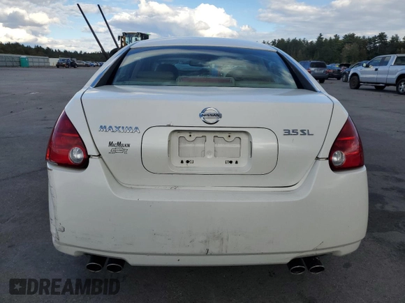 2006 Nissan Maxima 3.5 SE with VIN 1N4BA41E46C839959, listed as a Copart auction lot 75404134 with 226,375 mi miles and Salvage Title. Bid and sale history available at carsss.com. Image 6.