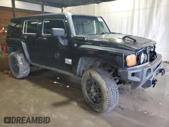 2007 Hummer H3 SUV with VIN 5GTDN13E878136848, listed as a Copart auction lot 72804134 with 152,328 mi miles and Clean Title. Bid and sale history available at carsss.com. Image 4.