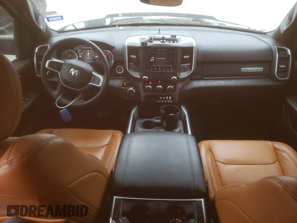 2020 Ram 1500 Big Horn with VIN 1C6RREBT6LN149612, listed as a Copart auction lot 87525145 with 64,172 mi miles and Salvage Title. Bid and sale history available at carsss.com. Image 8.