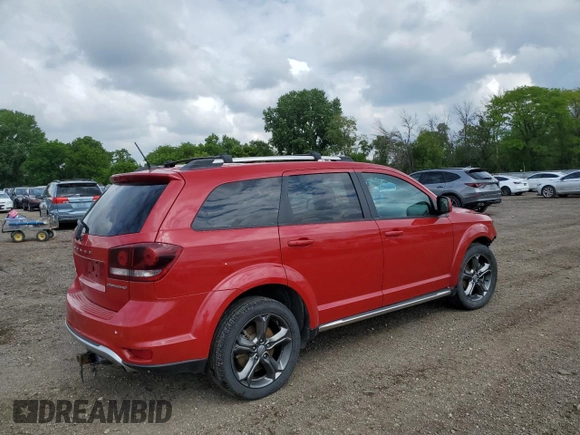 2015 Dodge Journey Crossroad with VIN 3C4PDDGG3FT740635, listed as a Copart auction lot 57762665 with 140,075 mi miles and Salvage title. Bid and sale history available at DreamBid. Image 3.