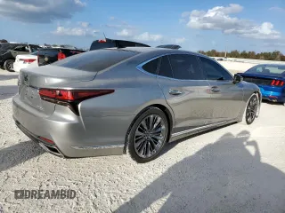 2022 Lexus LS with VIN JTHD51FFXN5017708, listed as a Copart auction lot 75569084 with 13,725 mi miles and Non Repairable. Bid and sale history available at carsss.com. Image 3.