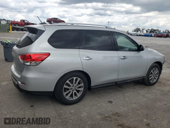2016 Nissan Pathfinder S with VIN 5N1AR2MN0GC637891, listed as a Copart auction lot 62486415 with 139,182 mi miles and Salvage title. Bid and sale history available at DreamBid. Image 3.
