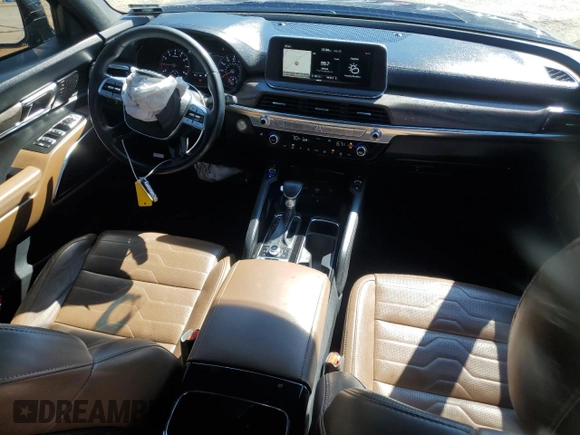 2020 Kia Telluride SX with VIN 5XYP5DHC0LG032953, listed as a Copart auction lot 47104845 with 231,927 mi miles and Salvage Title. Bid and sale history available at DreamBid. Image 8.