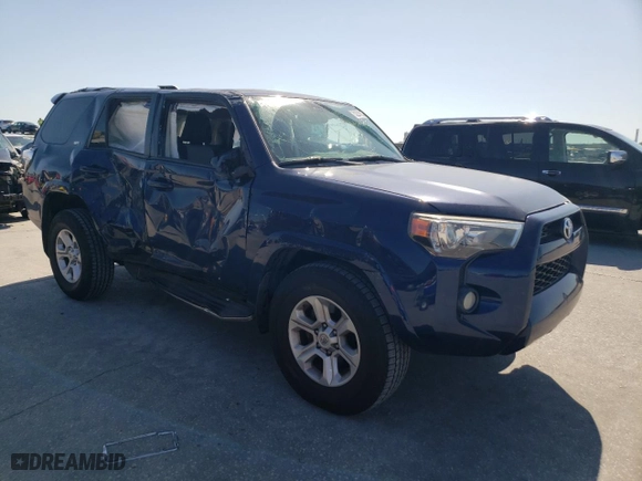 2018 Toyota 4Runner SR5 with VIN JTEZU5JR6J5187315, listed as a Copart auction lot 52288535 with 101,570 mi miles and Salvage Title. Bid and sale history available at carsss.com. Image 4.