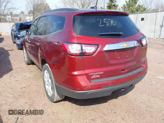 2017 Chevrolet Traverse LT with VIN 1GNKRGKD7HJ110600, listed as a IAAI auction lot 42072576 with 154,346 mi miles and . Bid and sale history available at DreamBid. Image 3.