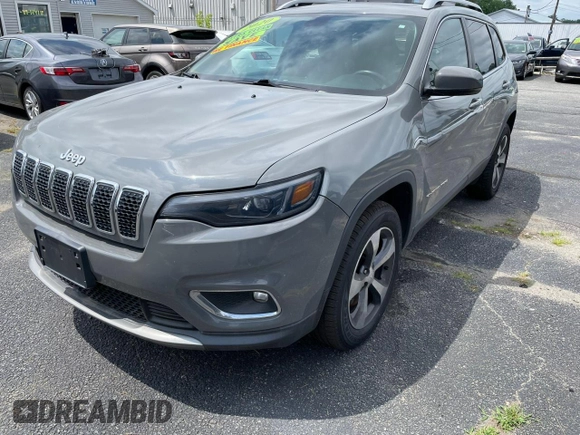 2020 Jeep Cherokee Limited with VIN 1C4PJMDXXLD562415, listed as a Copart auction lot 65097625 with 142,343 mi miles and Clean title. Bid and sale history available at DreamBid. Image 2.