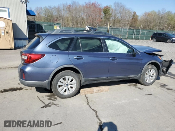 2015 Subaru Outback Premium with VIN 4S4BSACCXF3244319, listed as a Copart auction lot 53958195 with Not Provided miles and Salvage Title. Bid and sale history available at DreamBid. Image 3.