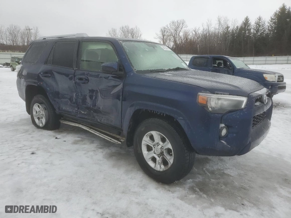 2018 Toyota 4Runner SR5 with VIN JTEBU5JR7J5588700, listed as a Copart auction lot 44120445 with 91,974 mi miles and Salvage Title. Bid and sale history available at carsss.com. Image 4.