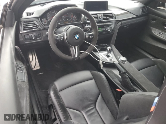 2016 BMW M4 with VIN WBS4S9C56GK578862, listed as a Copart auction lot 64843405 with 2,588 mi miles and Clean title. Bid and sale history available at DreamBid. Image 8.