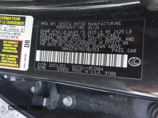 2024 Lexus ES 350 z VIN 58ADZ1B11RU182353, wystawiony jako IAAI lot #41767604 z przebiegiem 20 825 mil mil oraz . Historia ofert i sprzedaży dostępna na DreamBid. Obrazek 9.
