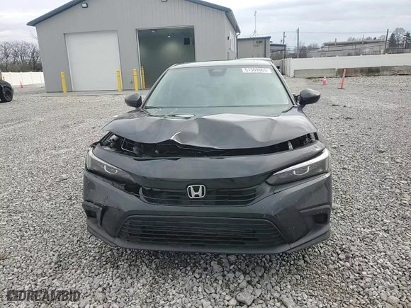 2022 Honda Civic Sedan EX with VIN JHMFE1F73NX005423, listed as a Copart auction lot 51369865 with 69,830 mi miles and Salvage Title. Bid and sale history available at carsss.com. Image 10.