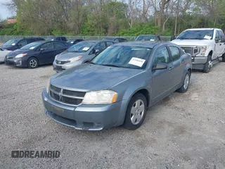 2010 Dodge Avenger SXT with VIN 1B3CC4FB3AN191486, listed as a IAAI auction lot 42106448 with 209,417 mi miles. Bid and sale history available at carsss.com. Image 2.