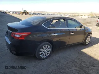 2017 Nissan Sentra SR with VIN 3N1AB7AP2HY264702, listed as a Copart auction lot 49924245 with 186,808 mi miles and Salvage Title. Bid and sale history available at DreamBid. Image 3.