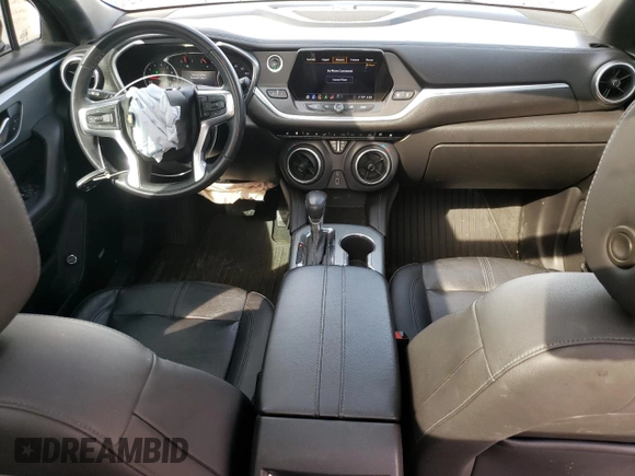 2020 Chevrolet Blazer LT with VIN 3GNKBJRS9LS685617, listed as a Copart auction lot 52412015 with 57,968 mi miles and Salvage title. Bid and sale history available at DreamBid. Image 8.