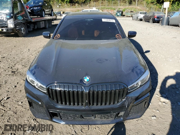 2021 BMW 7 Series 750i xDrive with VIN WBA7U2C06MCG52541, listed as a Copart auction lot 71303073 with 40,892 mi miles. Bid and sale history available at carsss.com. Image 5.